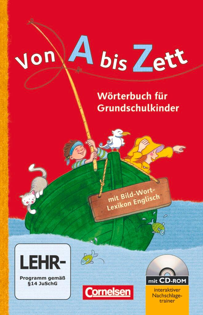 Vorderes Coverbild Von A bis Zett: Wörterbuch mit Bild-Wort-Lexikon Englisch und CD-ROM