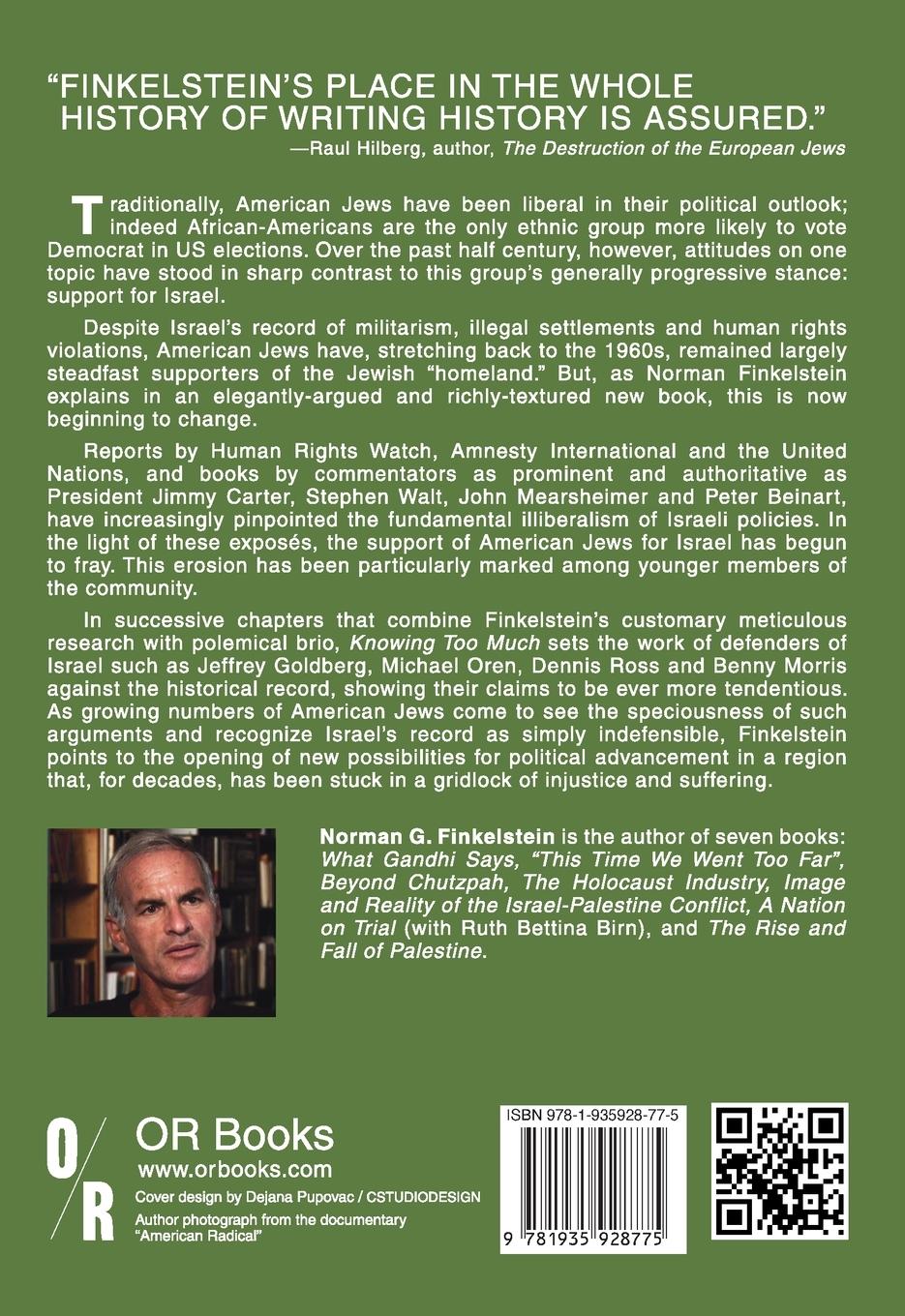 Rückseitencover Knowing Too Much