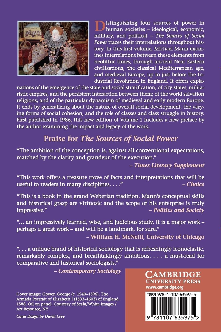 Rückseitencover The Sources of Social Power