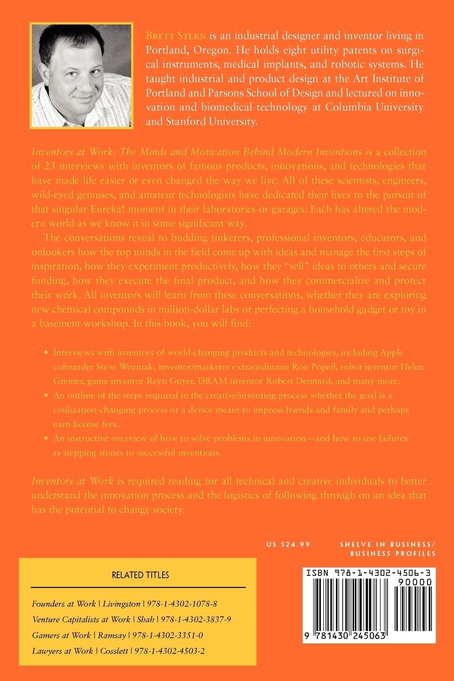 Rückseitencover Inventors at Work