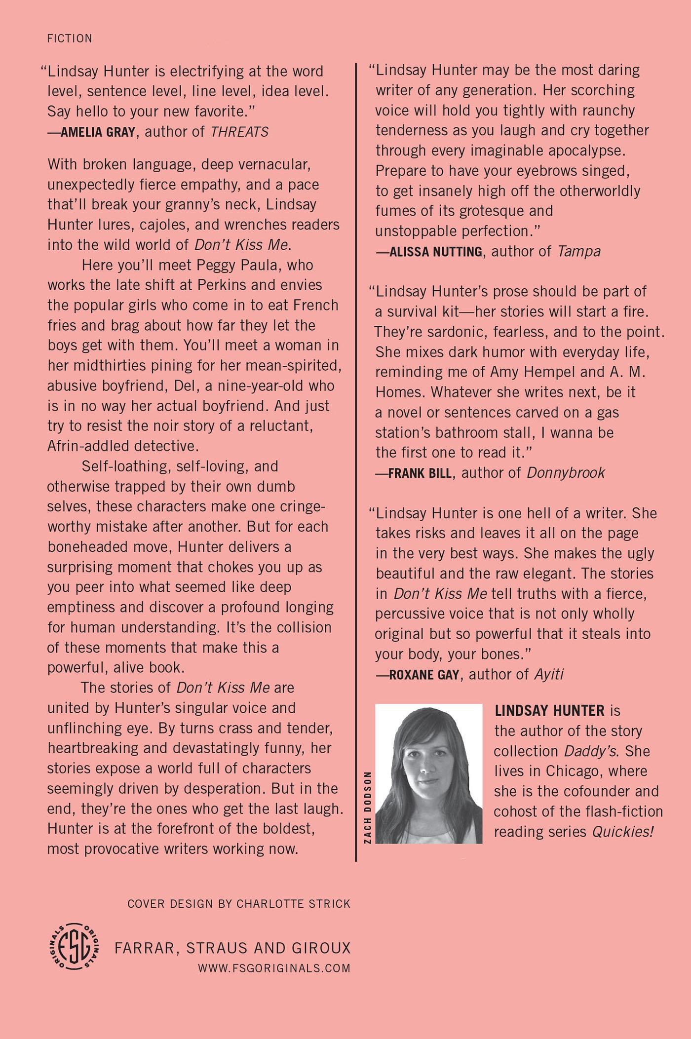 Rückseitencover Don't Kiss Me