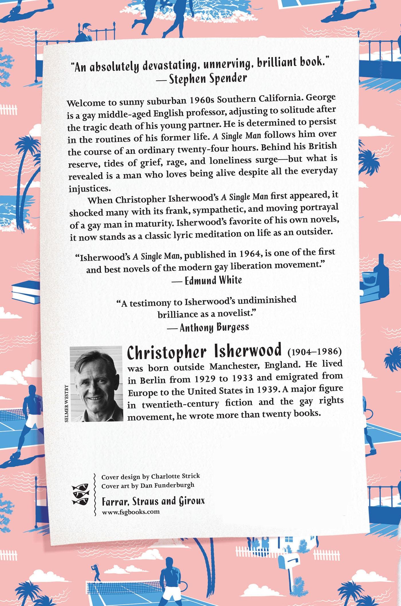 Rückseitencover A Single Man