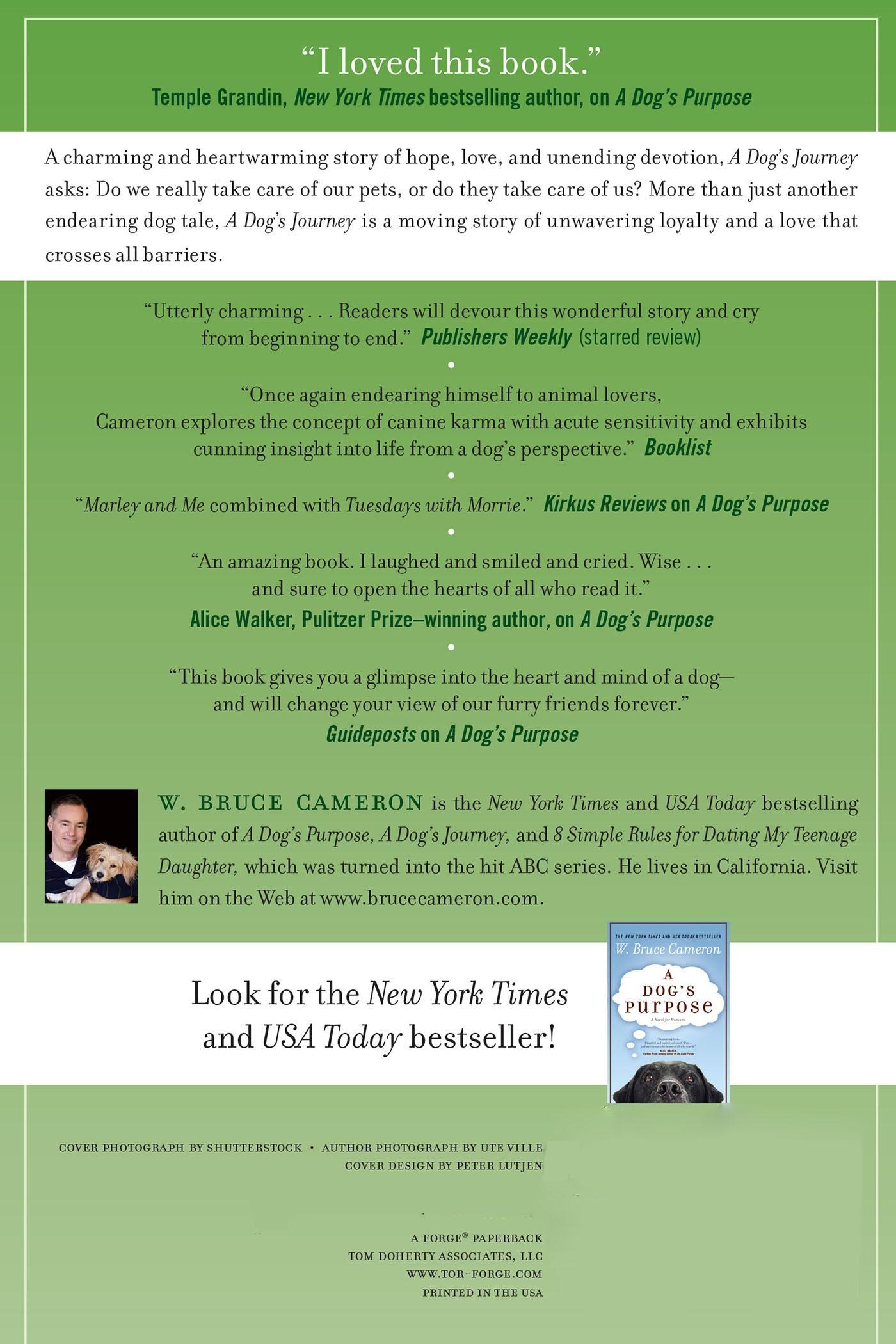 Rückseitencover Dog's Journey