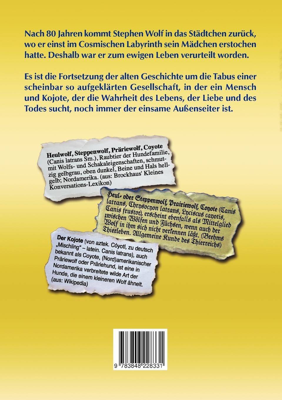 Rückseitencover Der Kojote kommt zurück