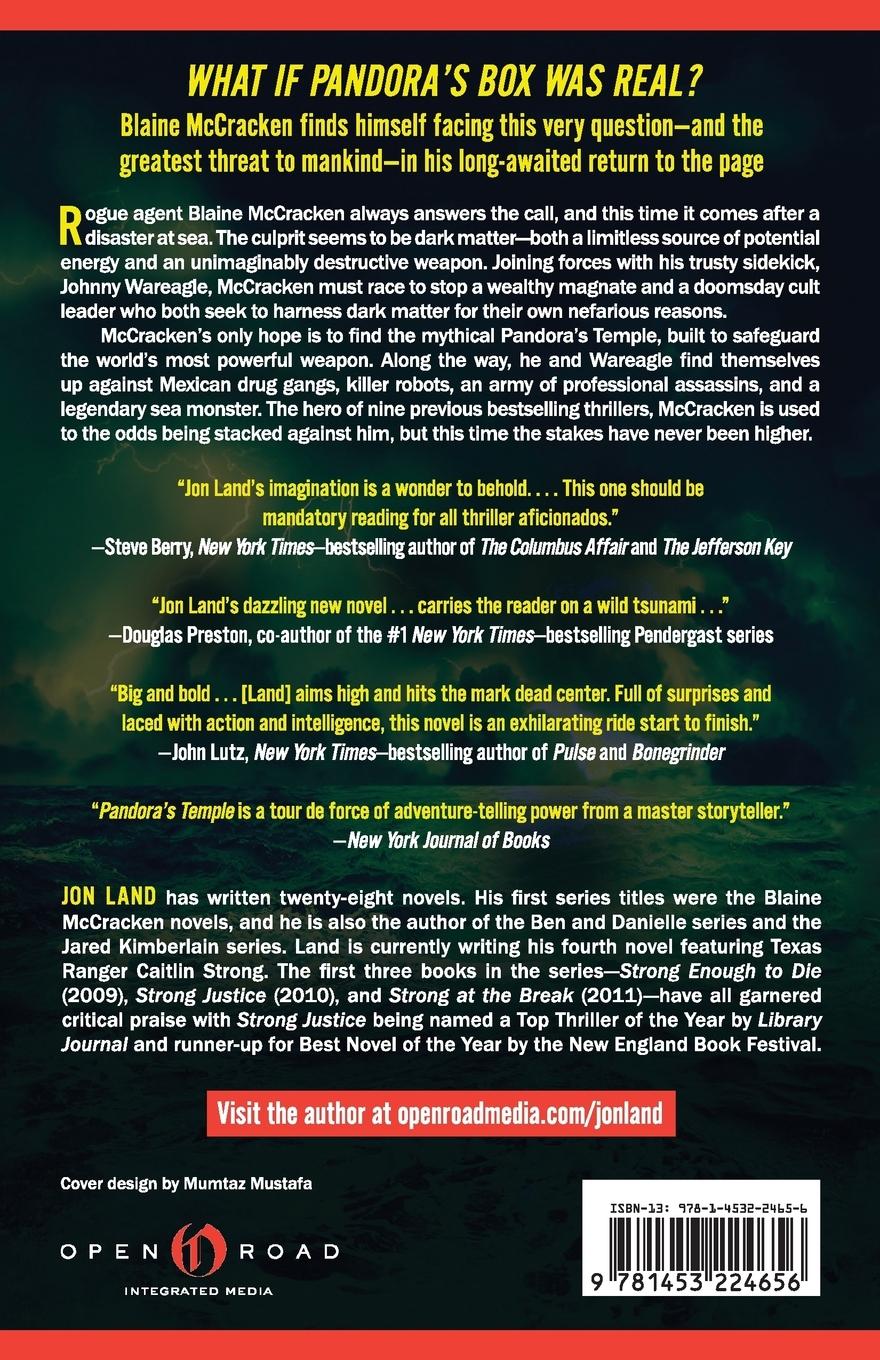 Rückseitencover Pandora's Temple