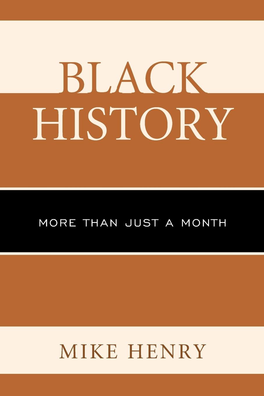 Vorderes Coverbild Black History