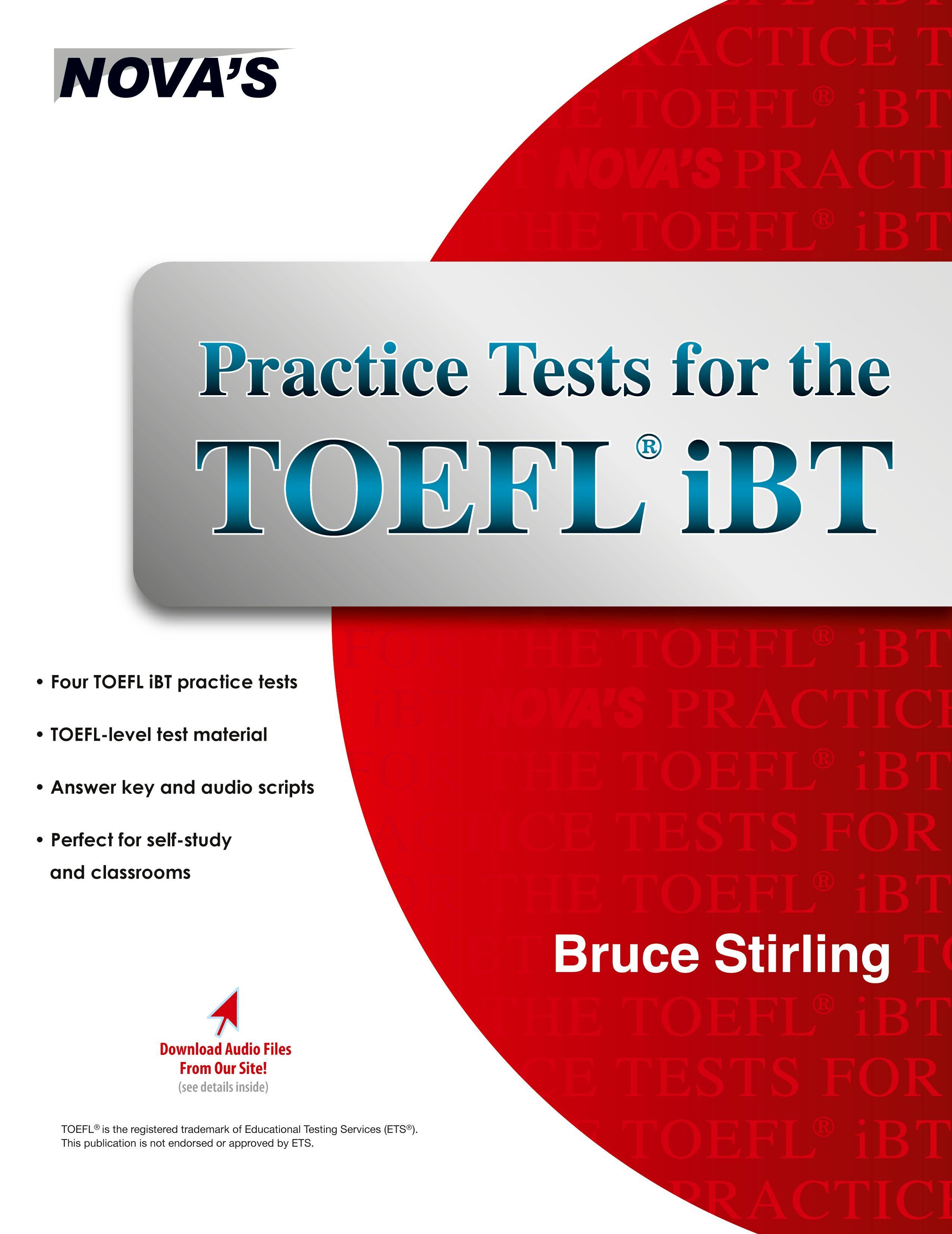 Vorderes Coverbild Practice Tests for the TOEFL iBT