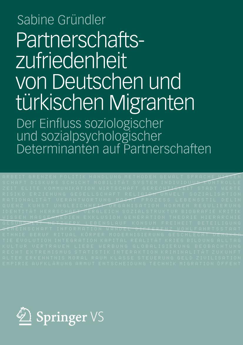 Vorderes Coverbild Partnerschaftszufriedenheit von Deutschen und türkischen Migranten