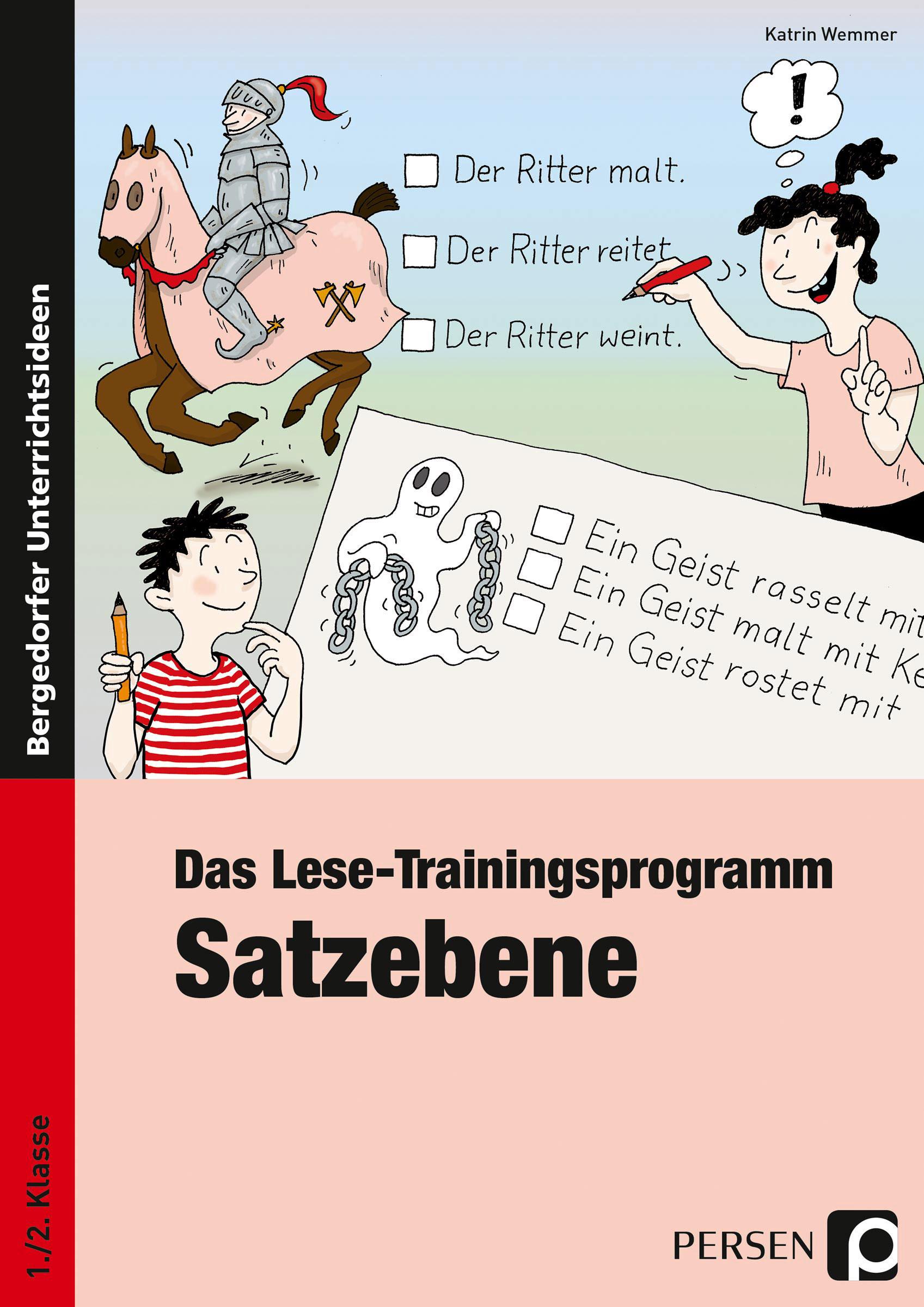 Vorderes Coverbild Das Lese-Trainingsprogramm: Satzebene