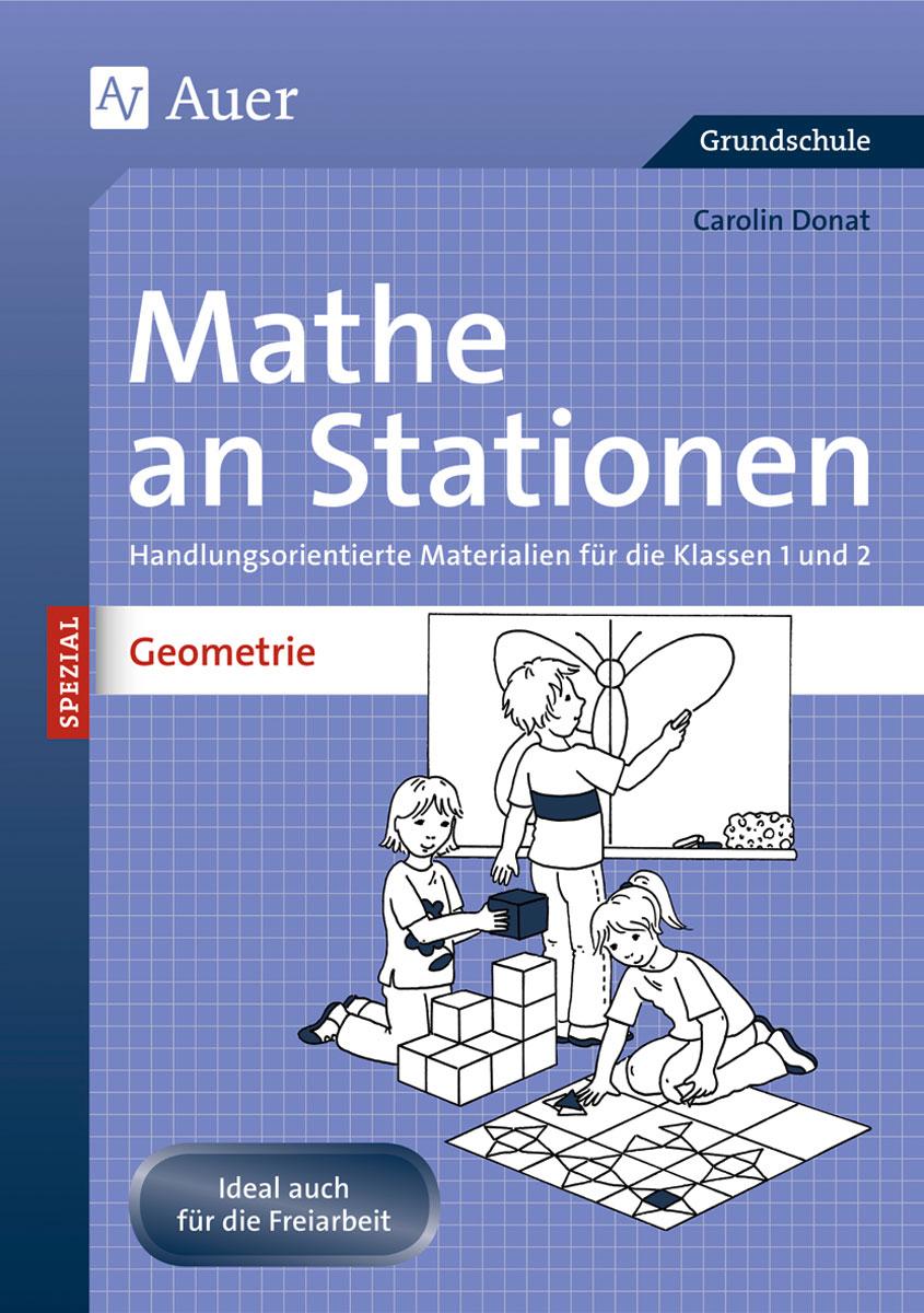 Vorderes Coverbild Mathe an Stationen Spezial Geometrie 1+2