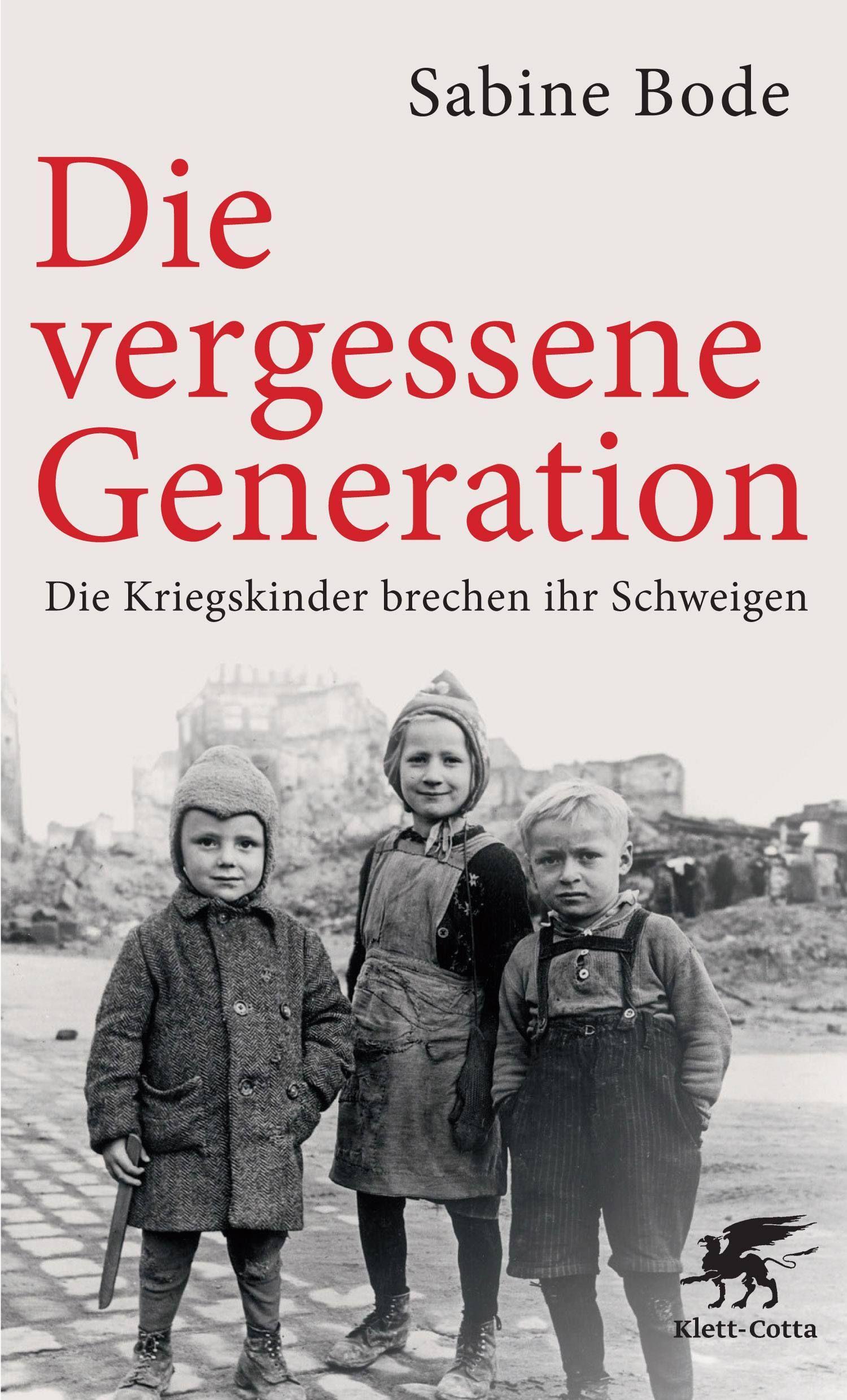 Vorderes Coverbild Die vergessene Generation