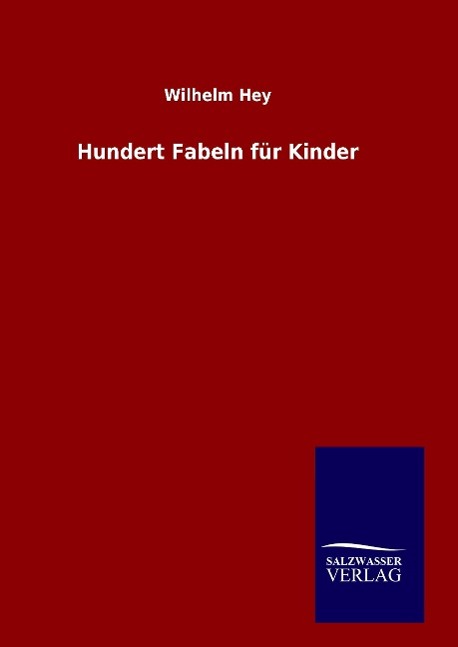Vorderes Coverbild Hundert Fabeln für Kinder