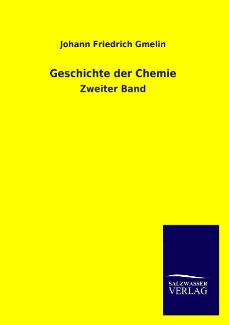 Vorderes Coverbild Geschichte der Chemie