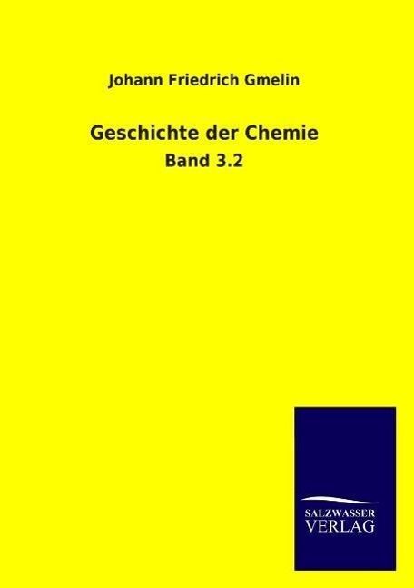 Vorderes Coverbild Geschichte der Chemie