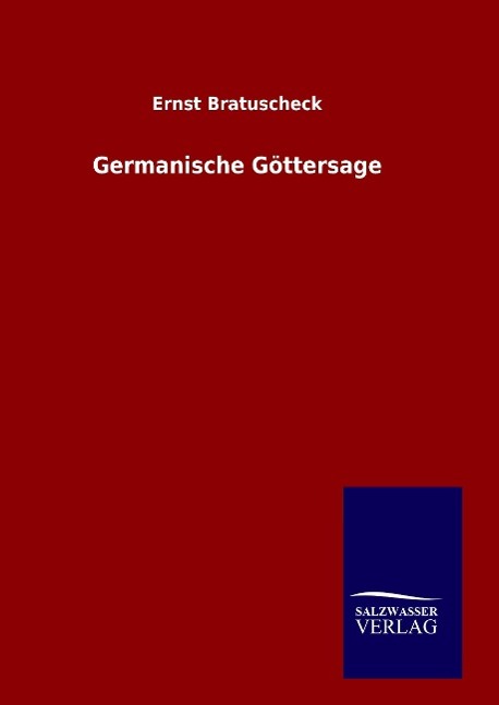 Vorderes Coverbild Germanische Göttersage