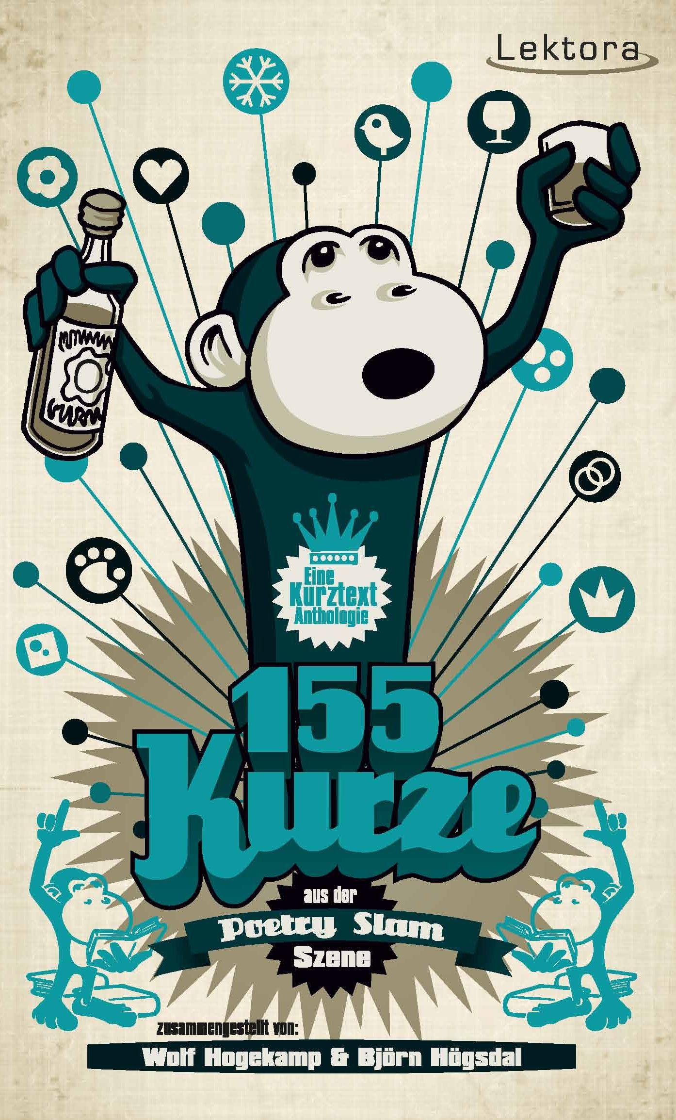 Vorderes Coverbild 155 Kurze aus der Poetry Slam Szene