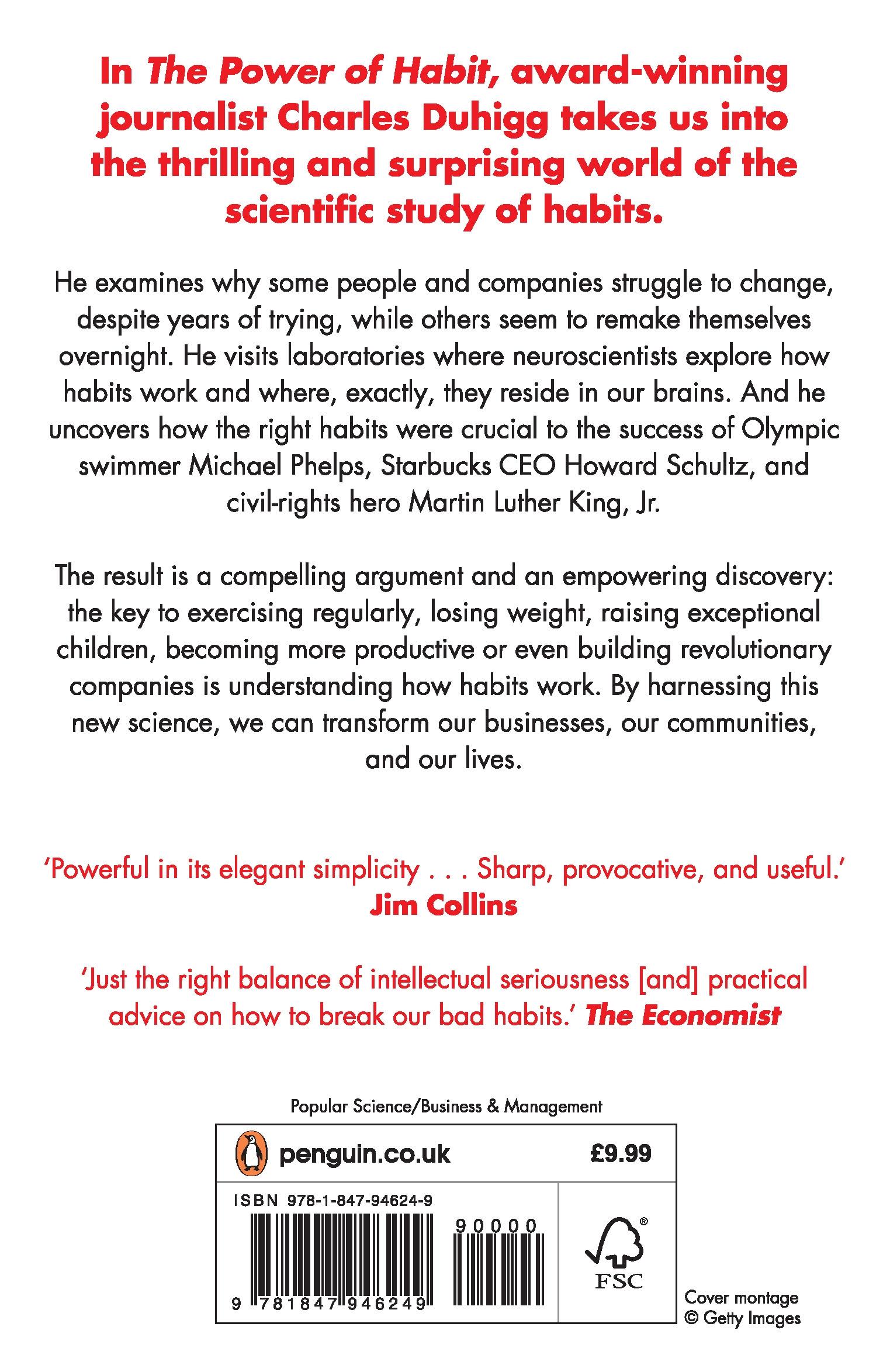 Rückseitencover The Power of Habit