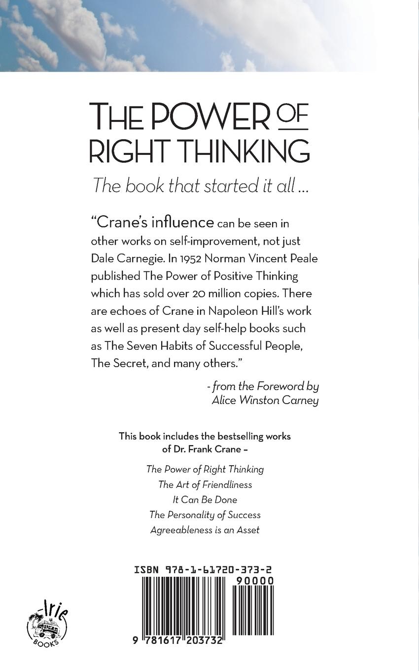 Rückseitencover The Power of Right Thinking