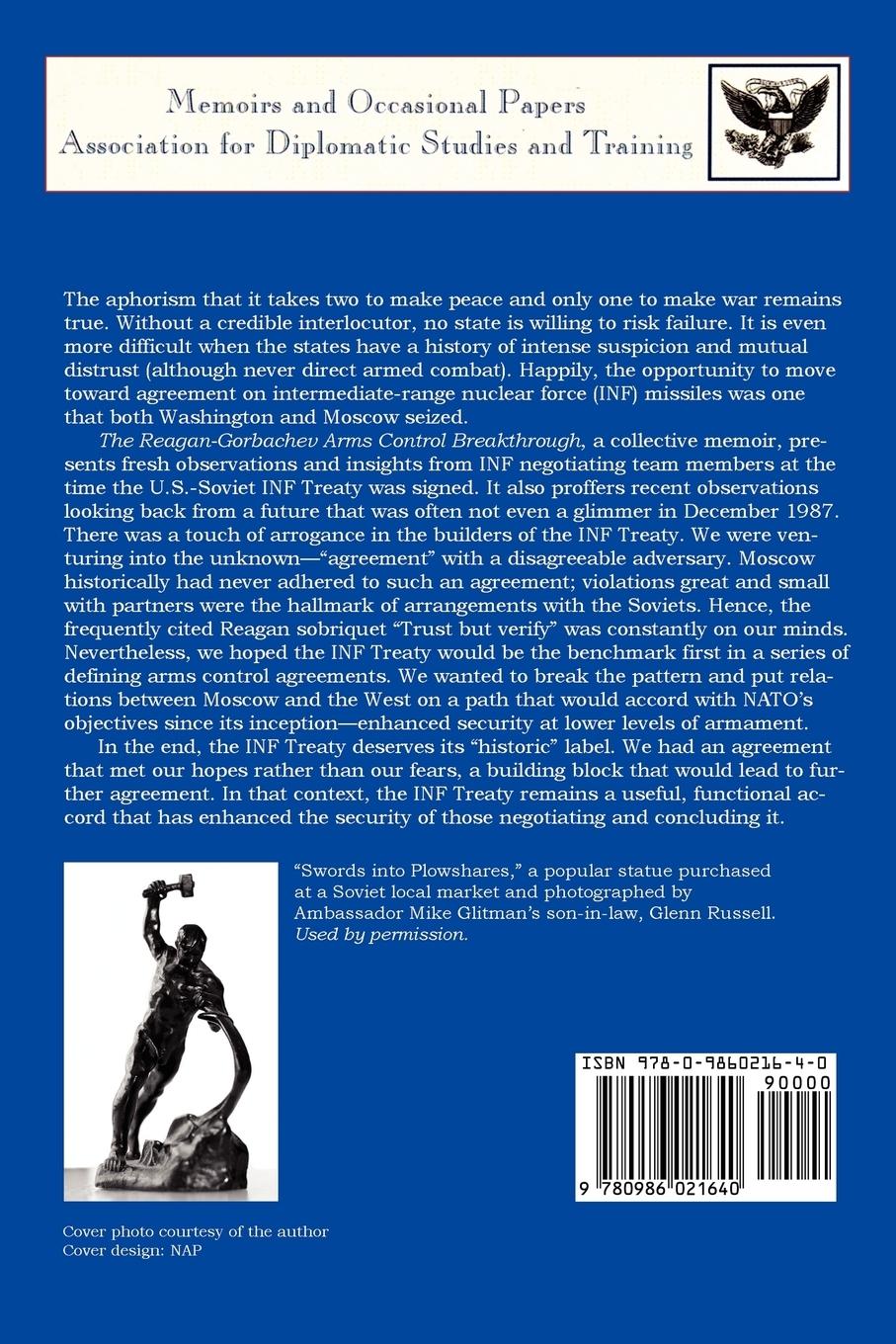 Rückseitencover The Reagan-Gorbachev Arms Control Breakthrough