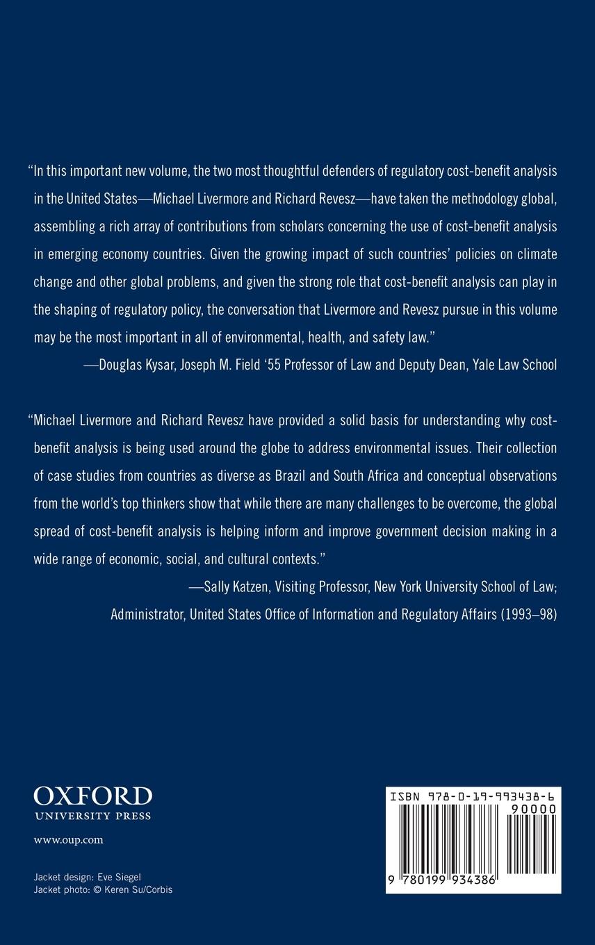 Rückseitencover The Globalization of Cost-Benefit Analysis in Environmental Policy