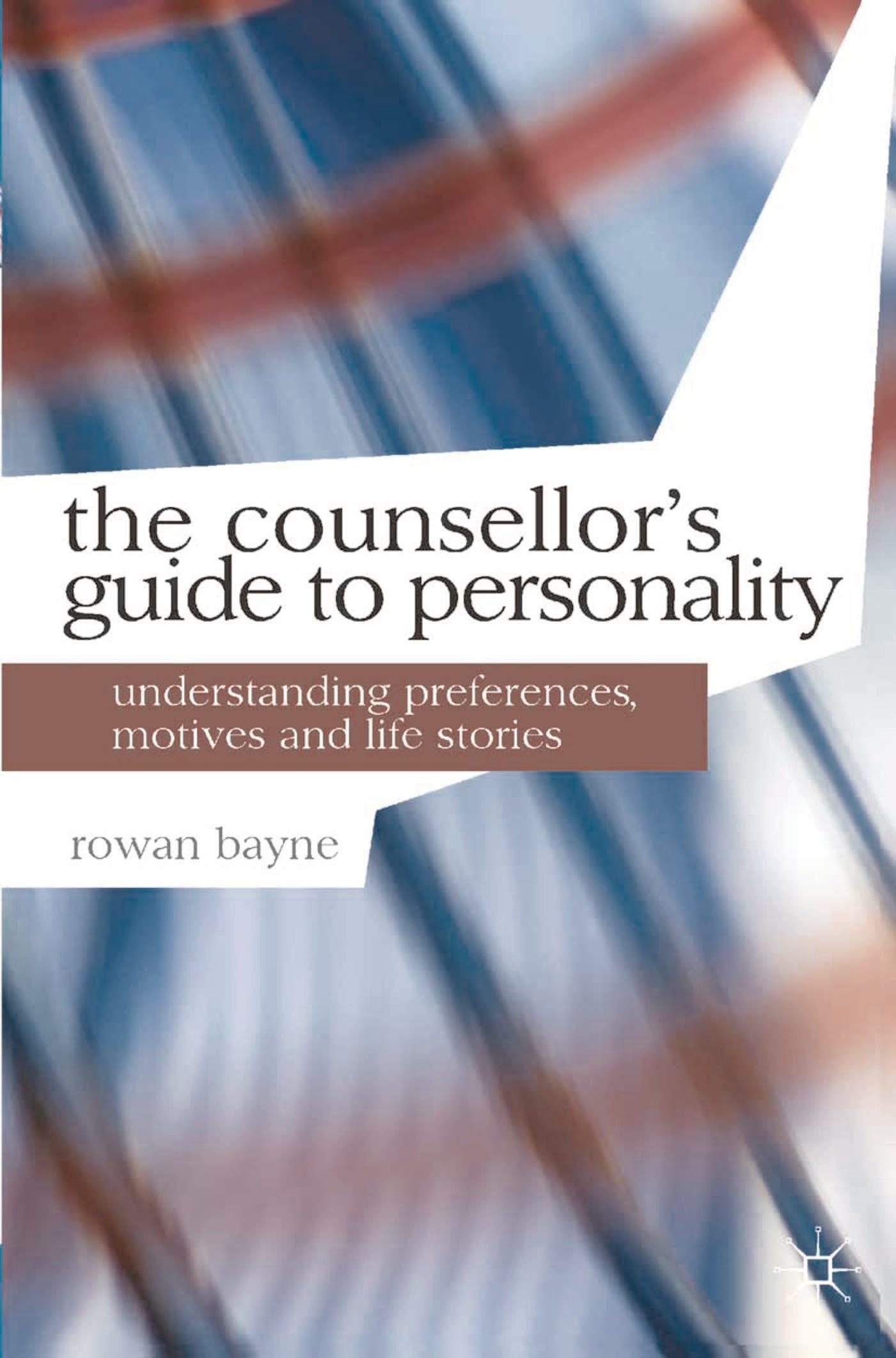 Vorderes Coverbild The Counsellor's Guide to Personality