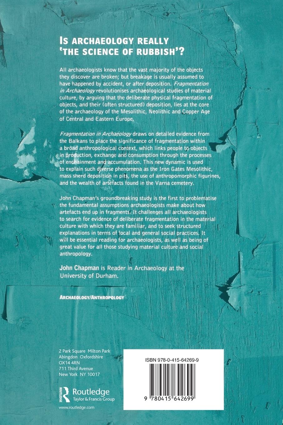 Rückseitencover Fragmentation in Archaeology