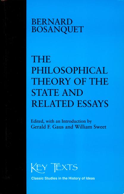 Vorderes Coverbild Philosophical Theory of the State Related Essays