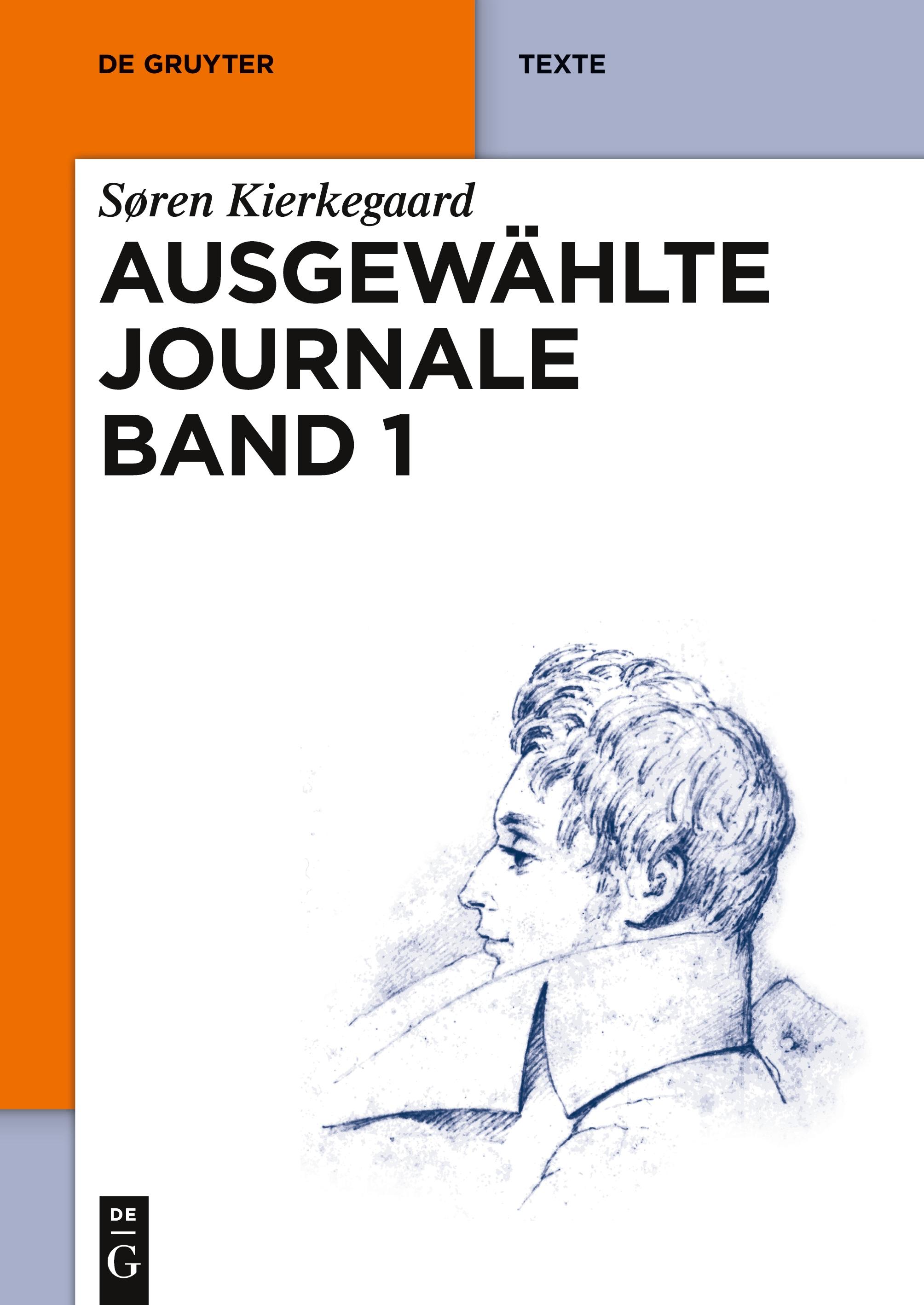 Vorderes Coverbild Søren Kierkegaard: Ausgewählte Journale. Band 1