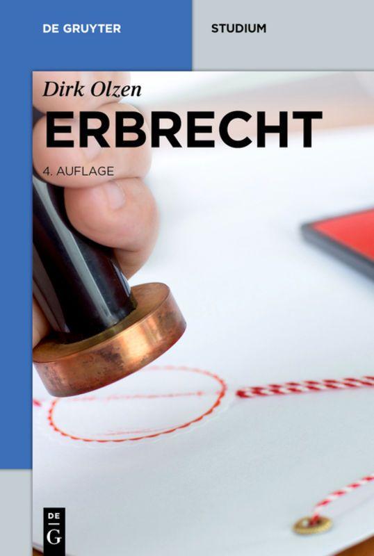 Vorderes Coverbild Erbrecht