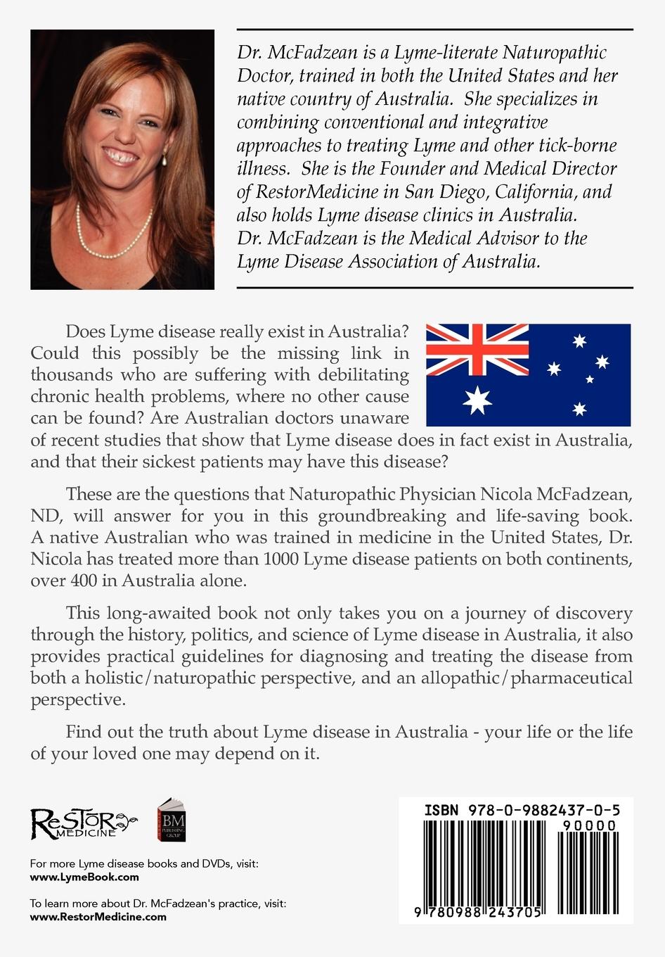 Rückseitencover Lyme Disease in Australia