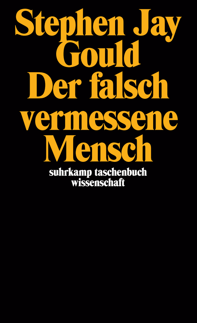 Vorderes Coverbild Der falsch vermessene Mensch