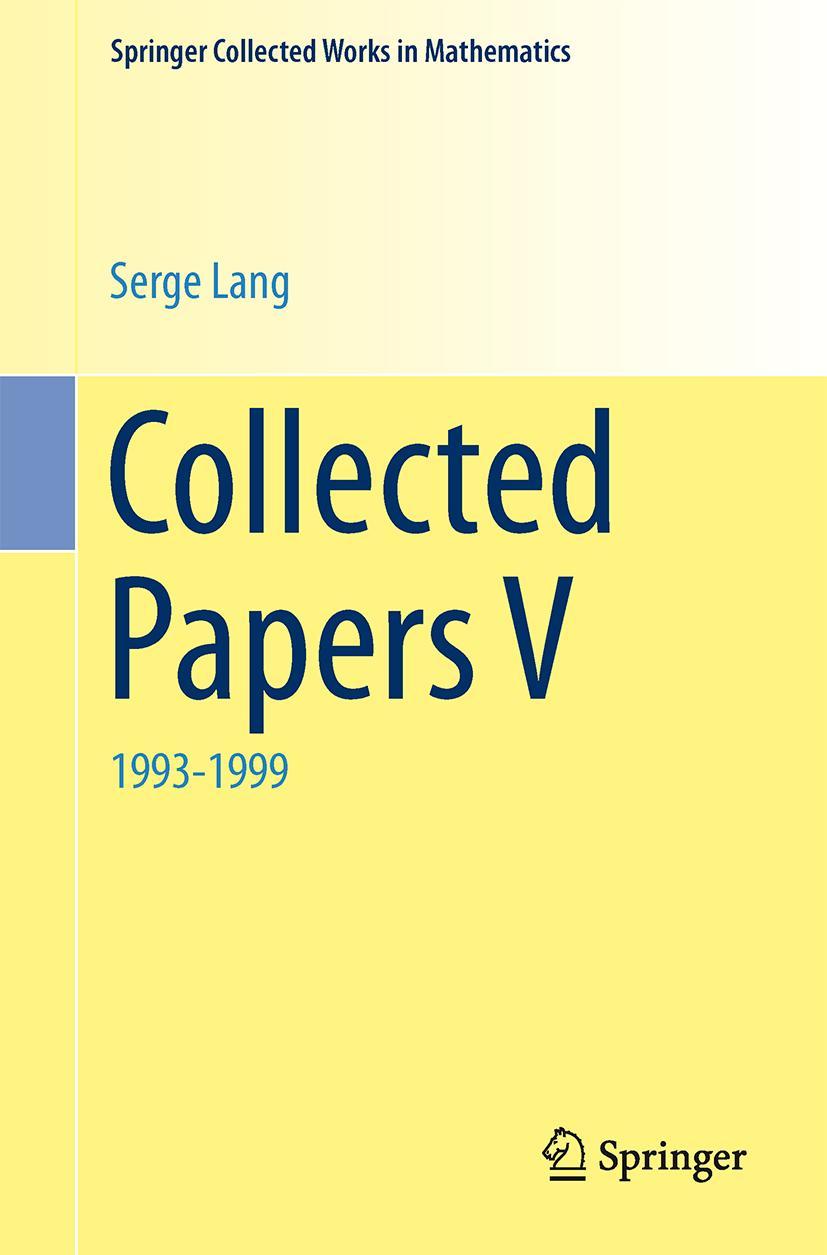 Vorderes Coverbild Collected Papers V