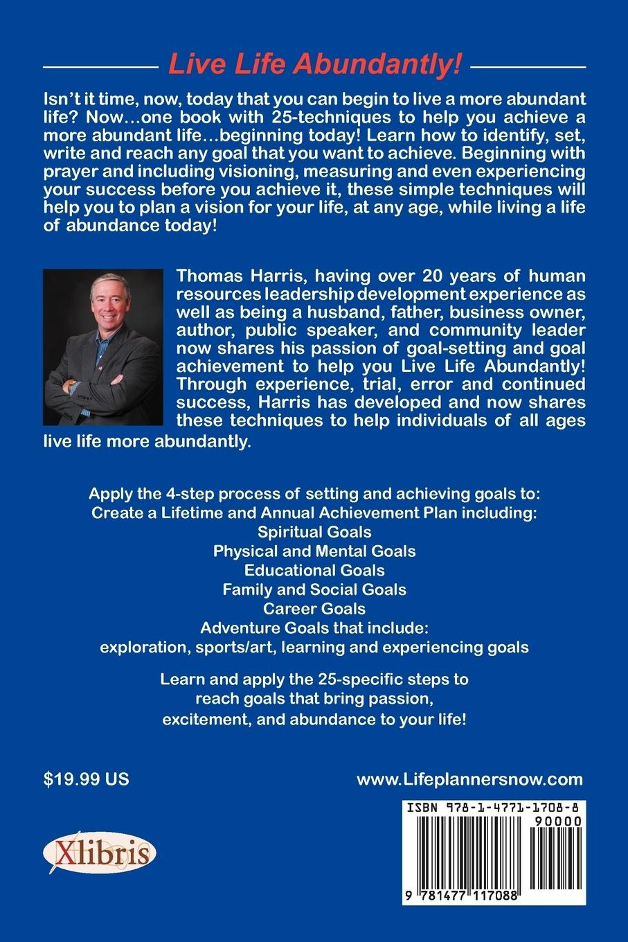 Rückseitencover Live Life Abundantly!