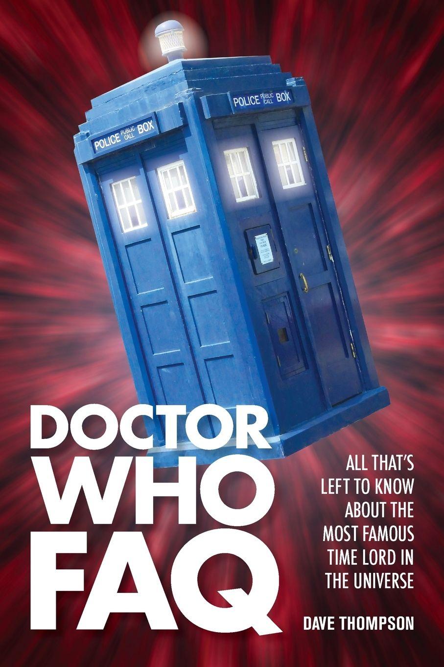 Vorderes Coverbild Doctor Who FAQ