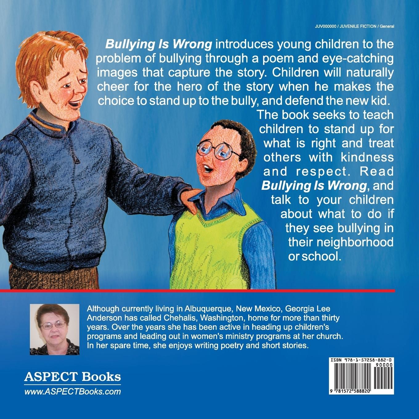 Rückseitencover Bullying is Wrong