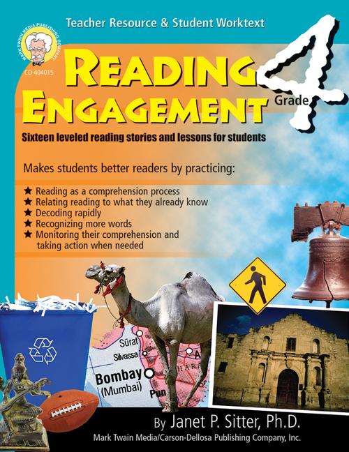Vorderes Coverbild Reading Engagement, Grade 4