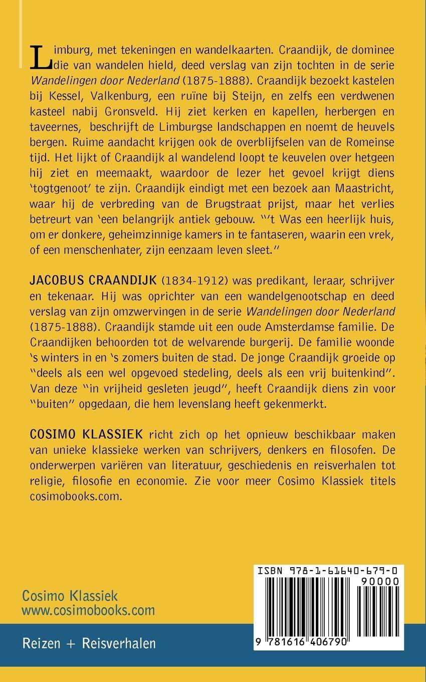 Rückseitencover Wandelingen Door Nederland