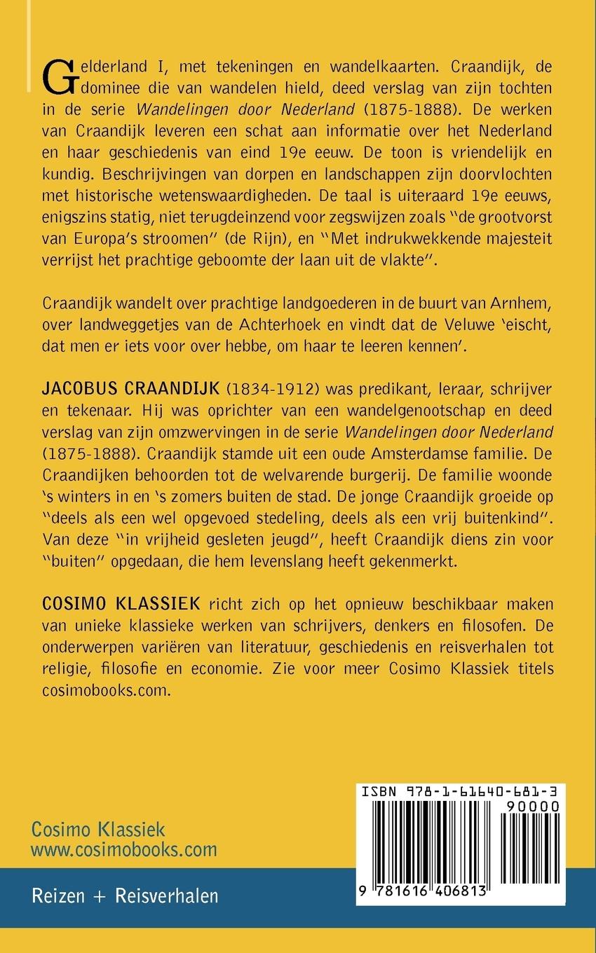 Rückseitencover Wandelingen Door Nederland