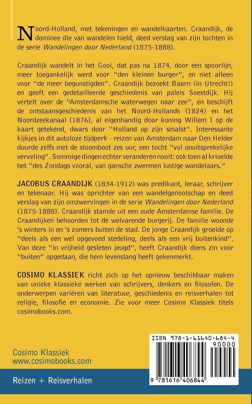 Rückseitencover Wandelingen Door Nederland