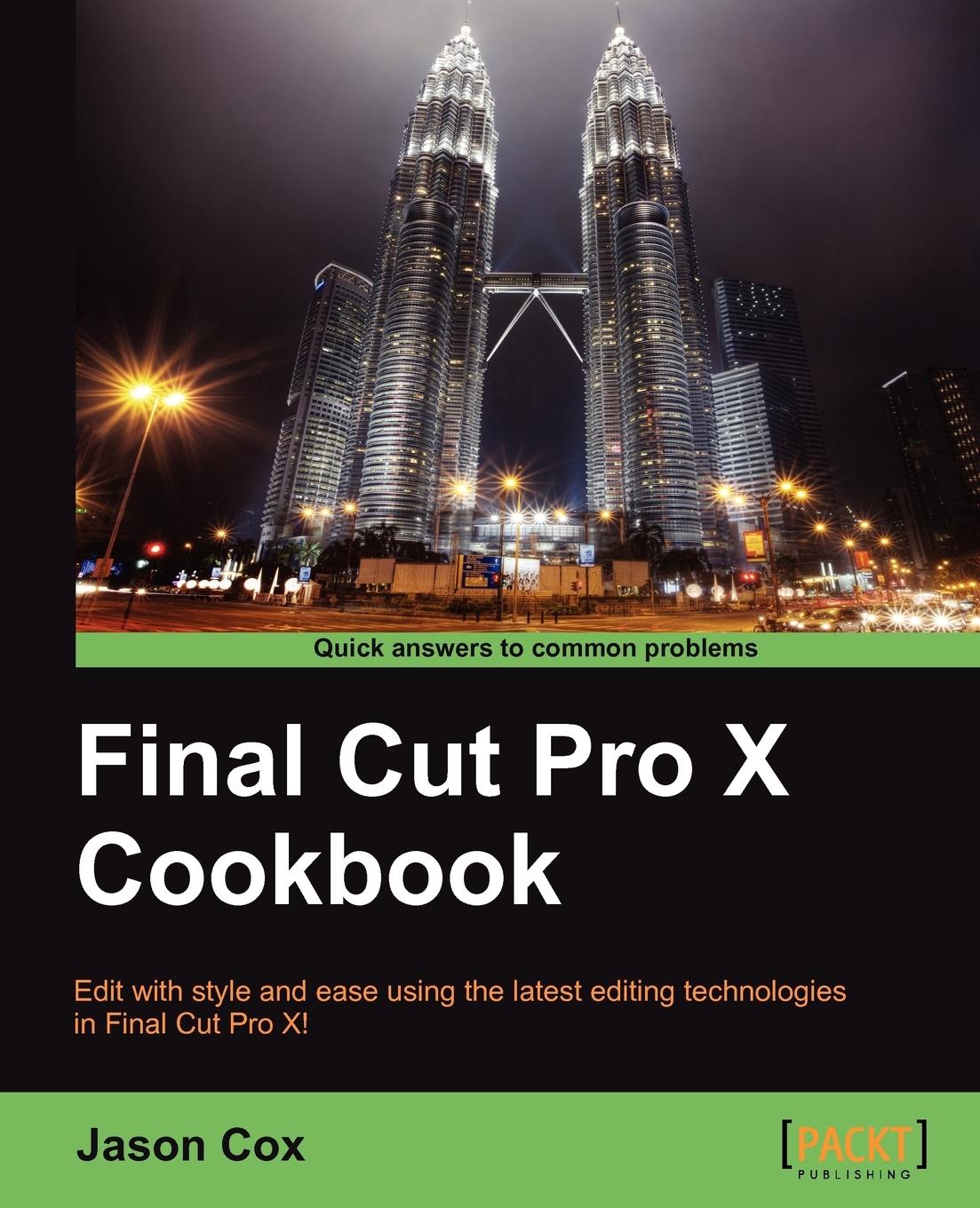 Vorderes Coverbild Final Cut Pro X Cookbook