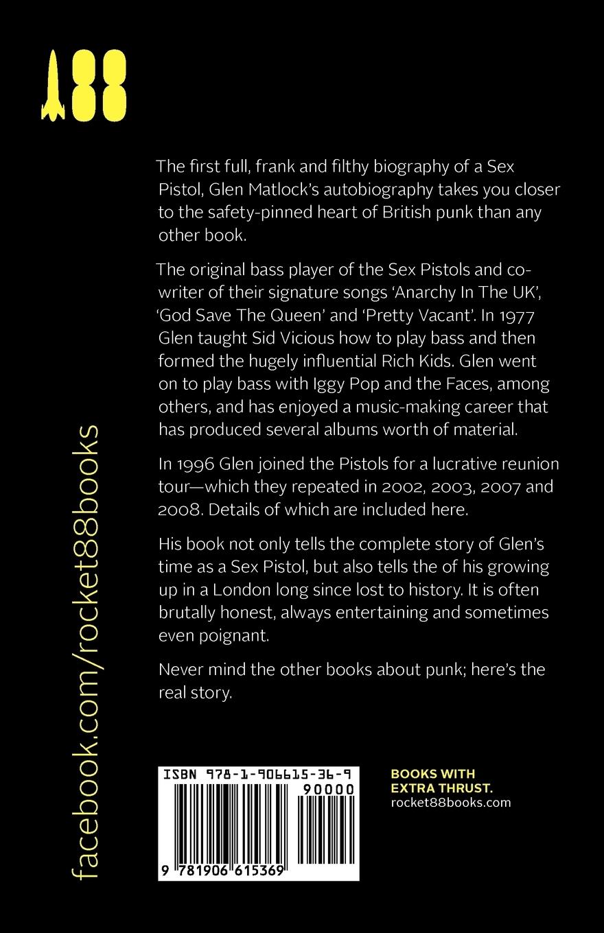 Rückseitencover I Was a Teenage Sex Pistol