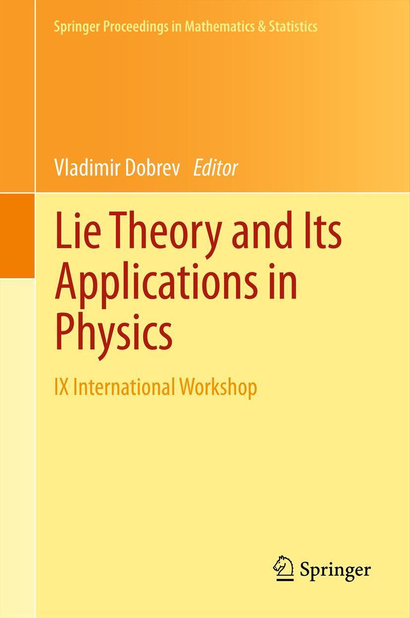 Vorderes Coverbild Lie Theory and Its Applications in Physics