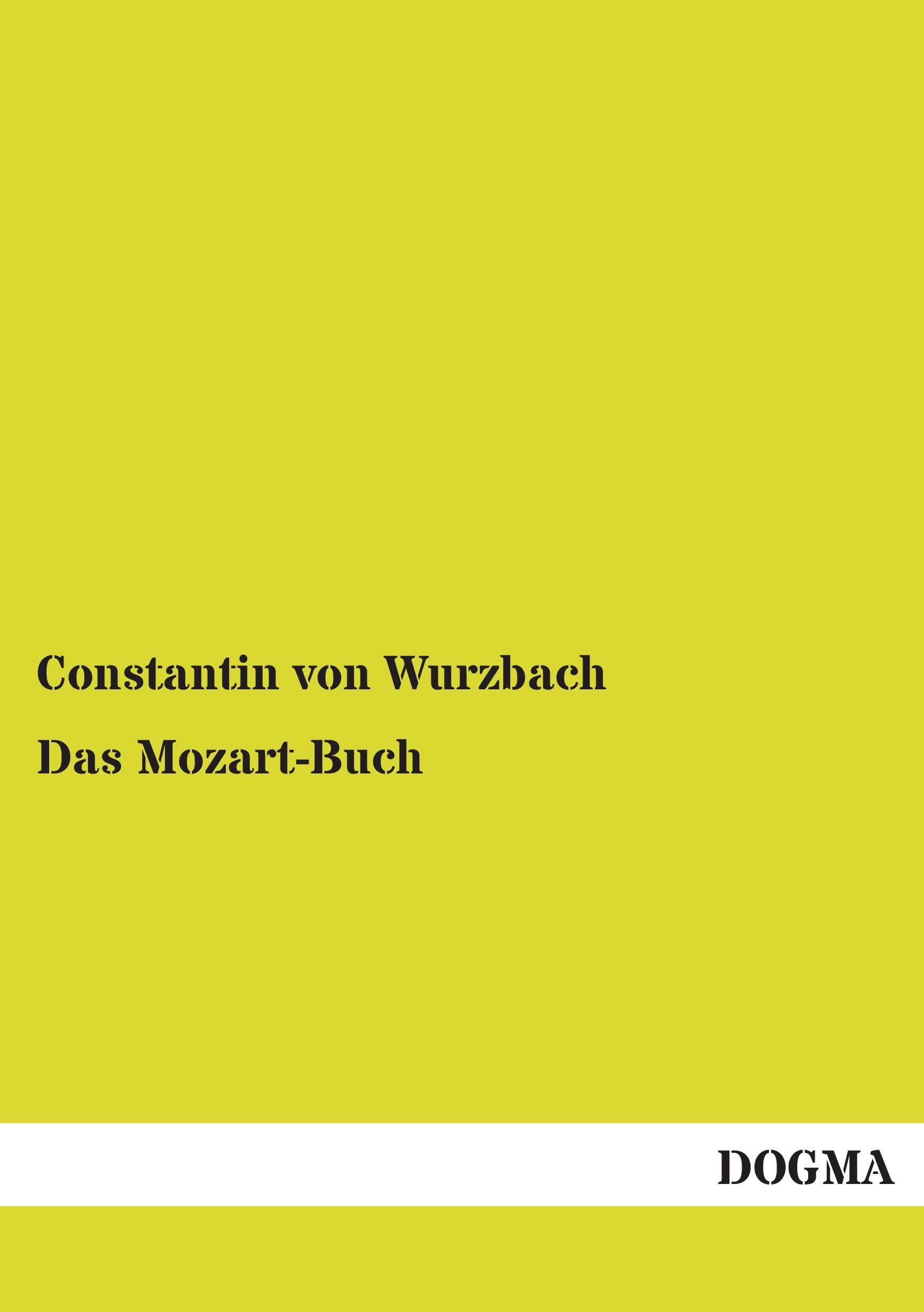 Vorderes Coverbild Das Mozart-Buch