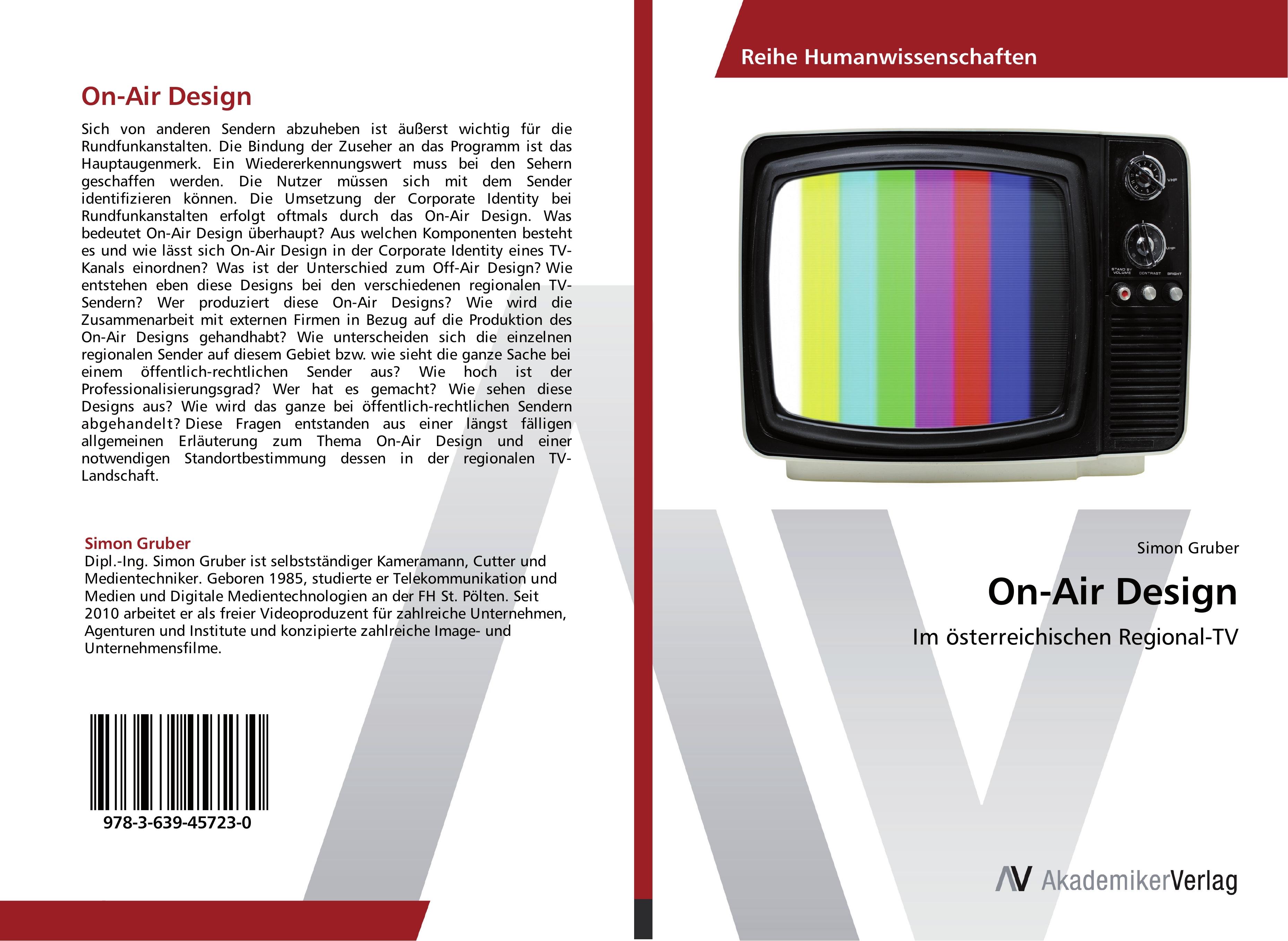 Vorderes Coverbild On-Air Design