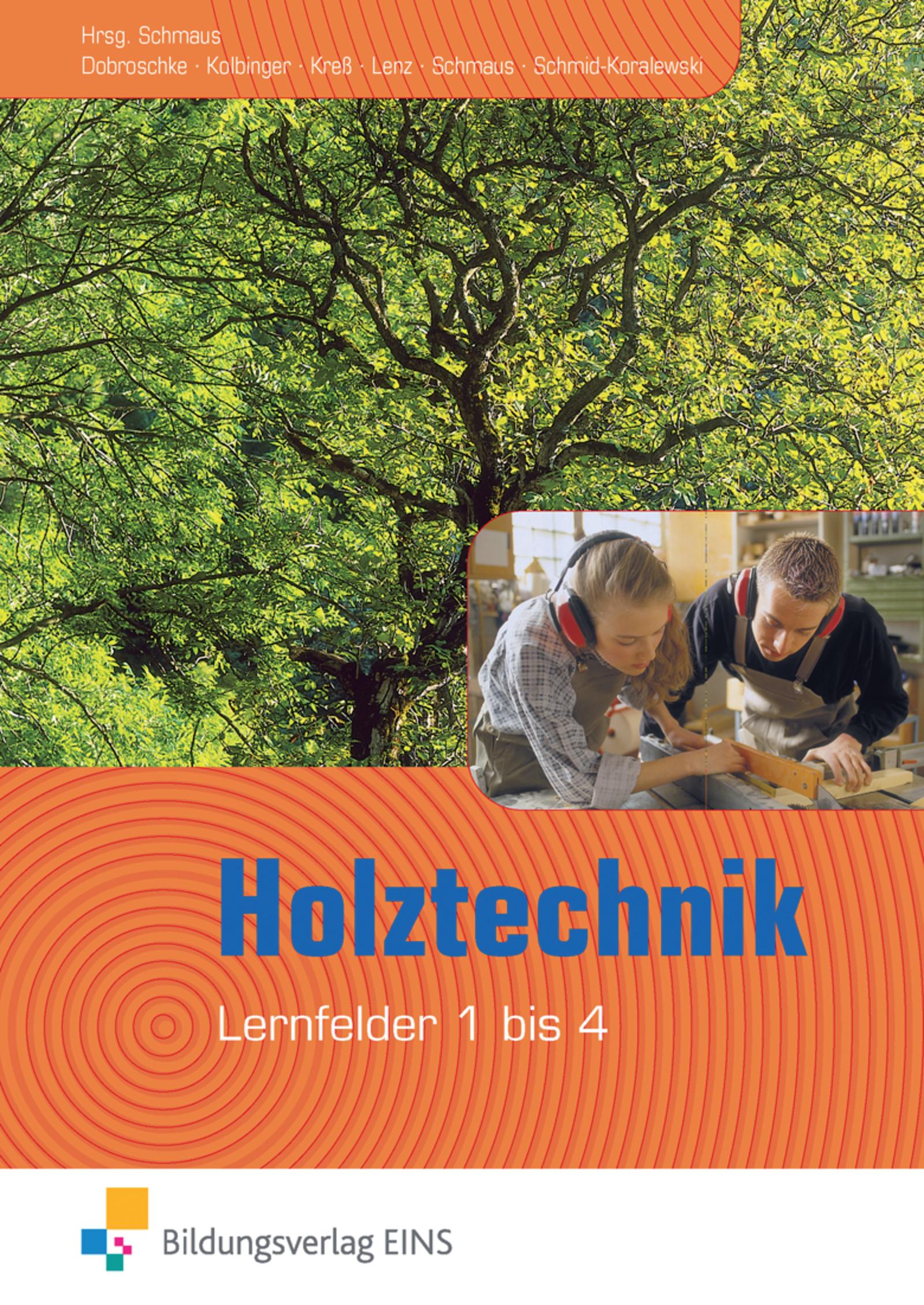Vorderes Coverbild Holztechnik - Lernfeld 1 bis 4. Lehr- und Fachbuch