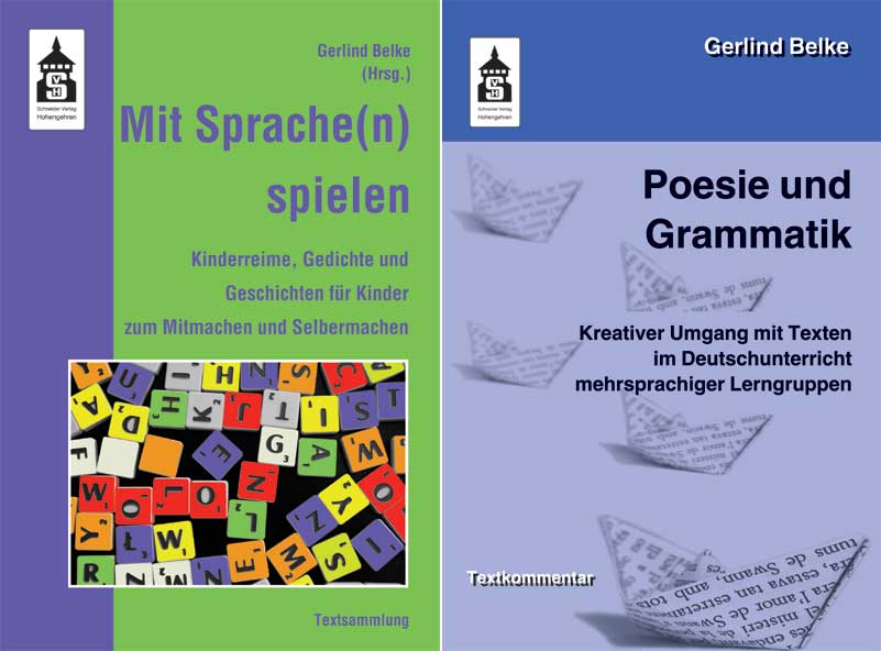 Vorderes Coverbild Poesie und Grammatik + Mit Sprache(n) spielen