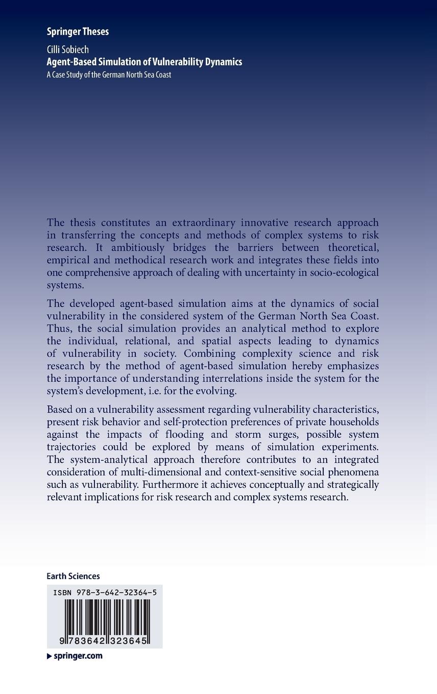 Rückseitencover Agent-Based Simulation of Vulnerability Dynamics