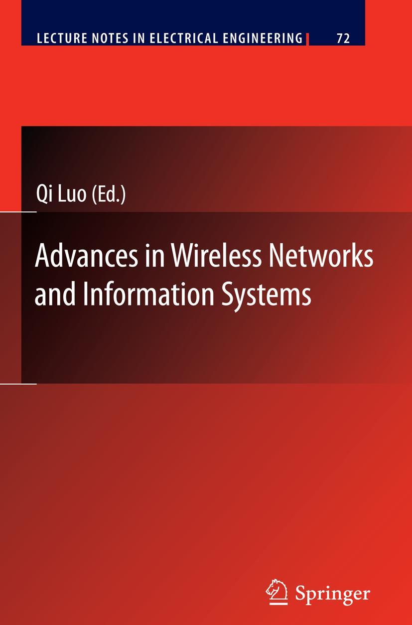 Vorderes Coverbild Advances in Wireless Networks and Information Systems