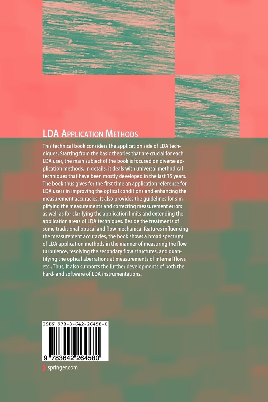 Rückseitencover LDA Application Methods