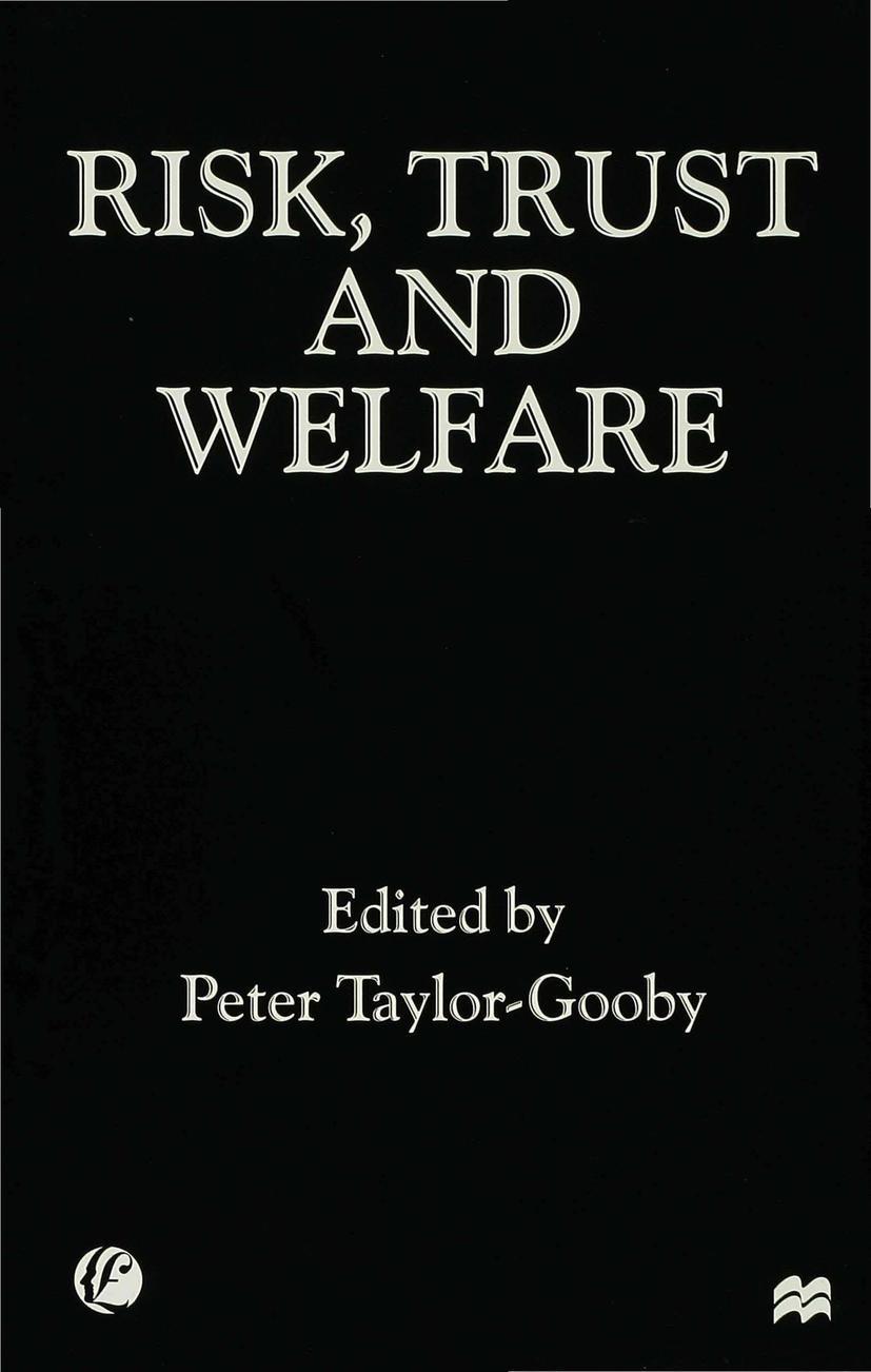 Vorderes Coverbild Risk, Trust and Welfare